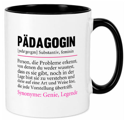 Pädagogin | Spruch lustig Humor Pädagogik v2 Geschenk Geschenkidee lustiger