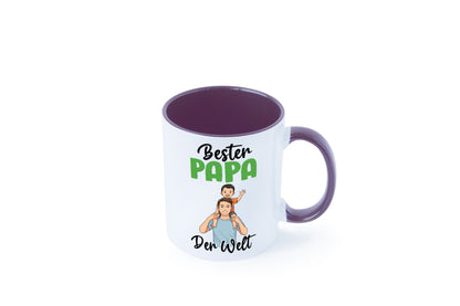 Bester Papa | Vatertag Daddy Familie lustiger Spruch Geschenk Geschenkidee Tasse