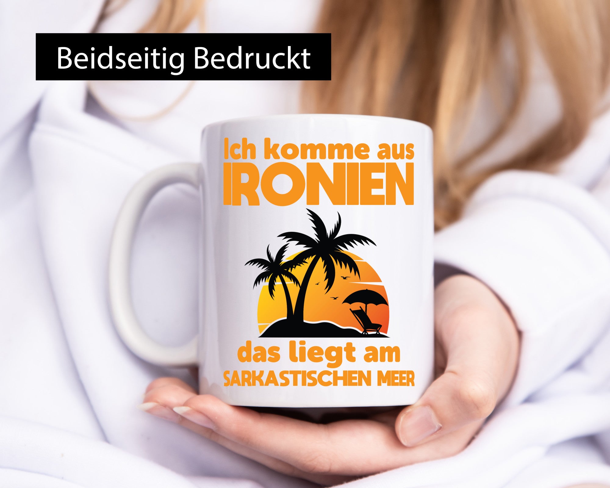Ironien, sarkastisches Meer | Sarkasmus Ironie Humor lustiger Spruch Geschenk