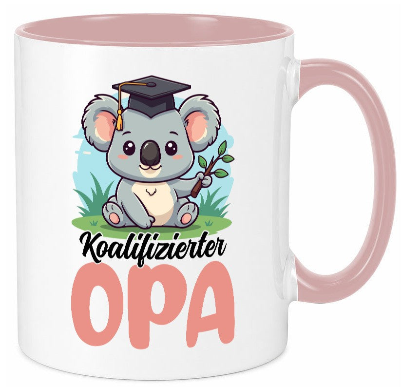 Koalifizierter Opa | Großvater Enkel Familie Humor Geschenkidee Tasse
