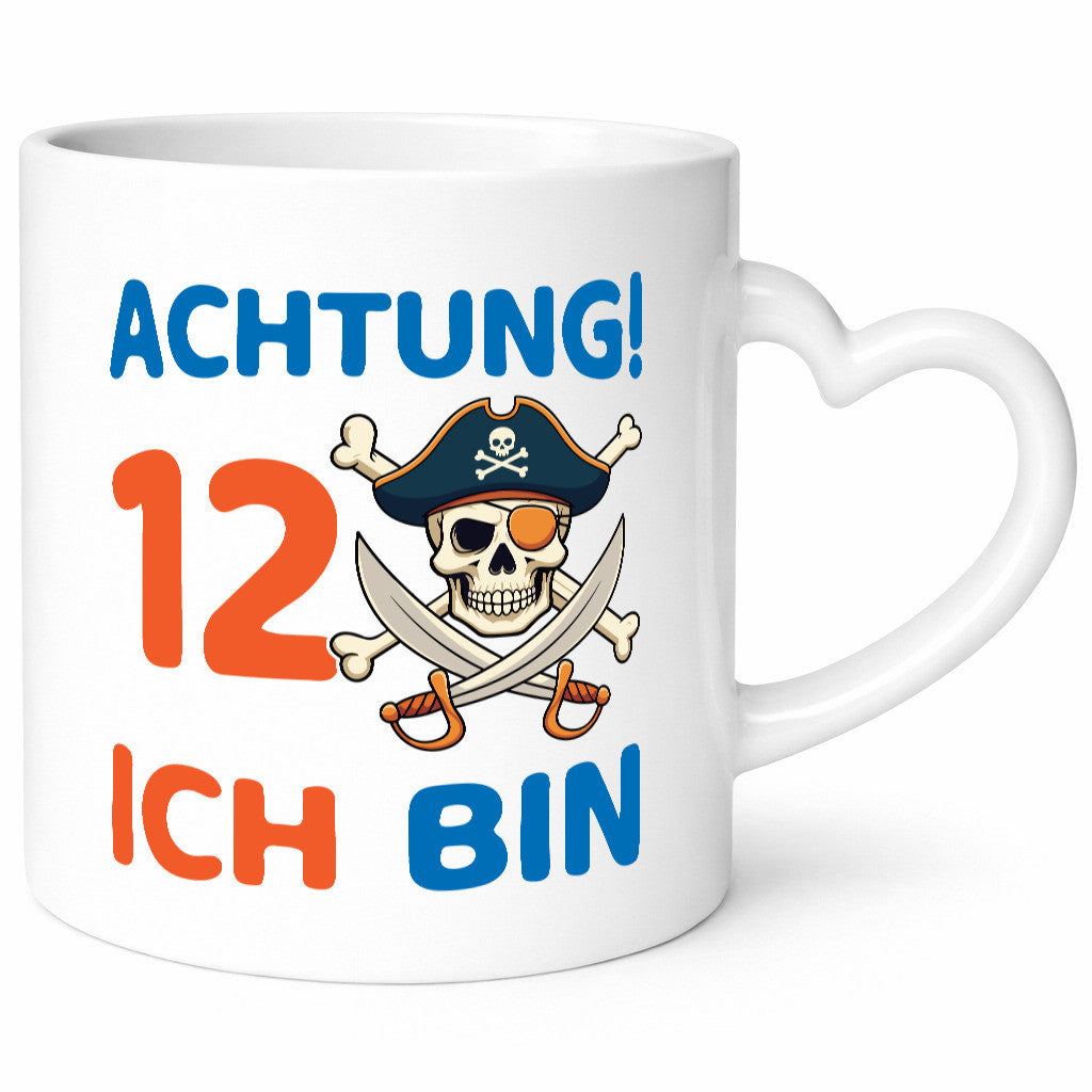 12. Geburtstag | 12 Jahre Pirat Geschenkidee Humor Tasse