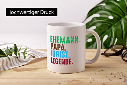 Ehemann Mama Jurist Legende | Anwalt Jura lustig Familie Geschenkidee Geschenk