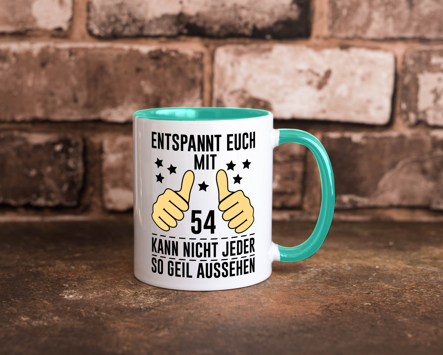 54. Geburtstag | 54 Jahre Geil aussehen Entspannt euch v2 lustig Geschenkidee