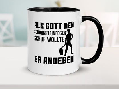 Schornsteinfeger | Kaminkehrer Tasse Spruch Humor lustiger Geschenk Geschenkidee