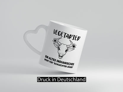 Vegatarier | schlechter Jäger Indisches wort lustiger Spruch Geschenk Humor