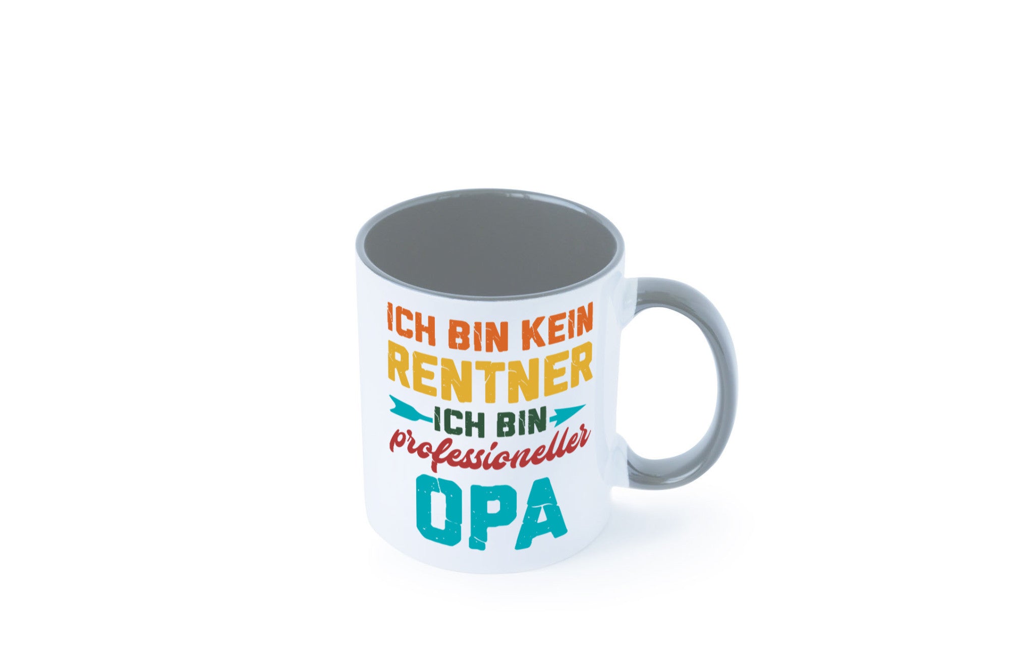 Ich bin Professioneller Opa | Rentner Großvater Geschenkidee Familie Humor Tasse
