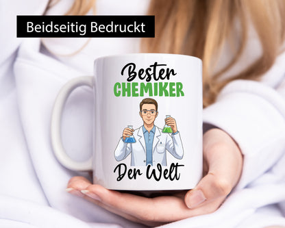 Bester Chemiker | Chemie Labor Geschenk Humor Geschenkidee lustiger Spruch Tasse