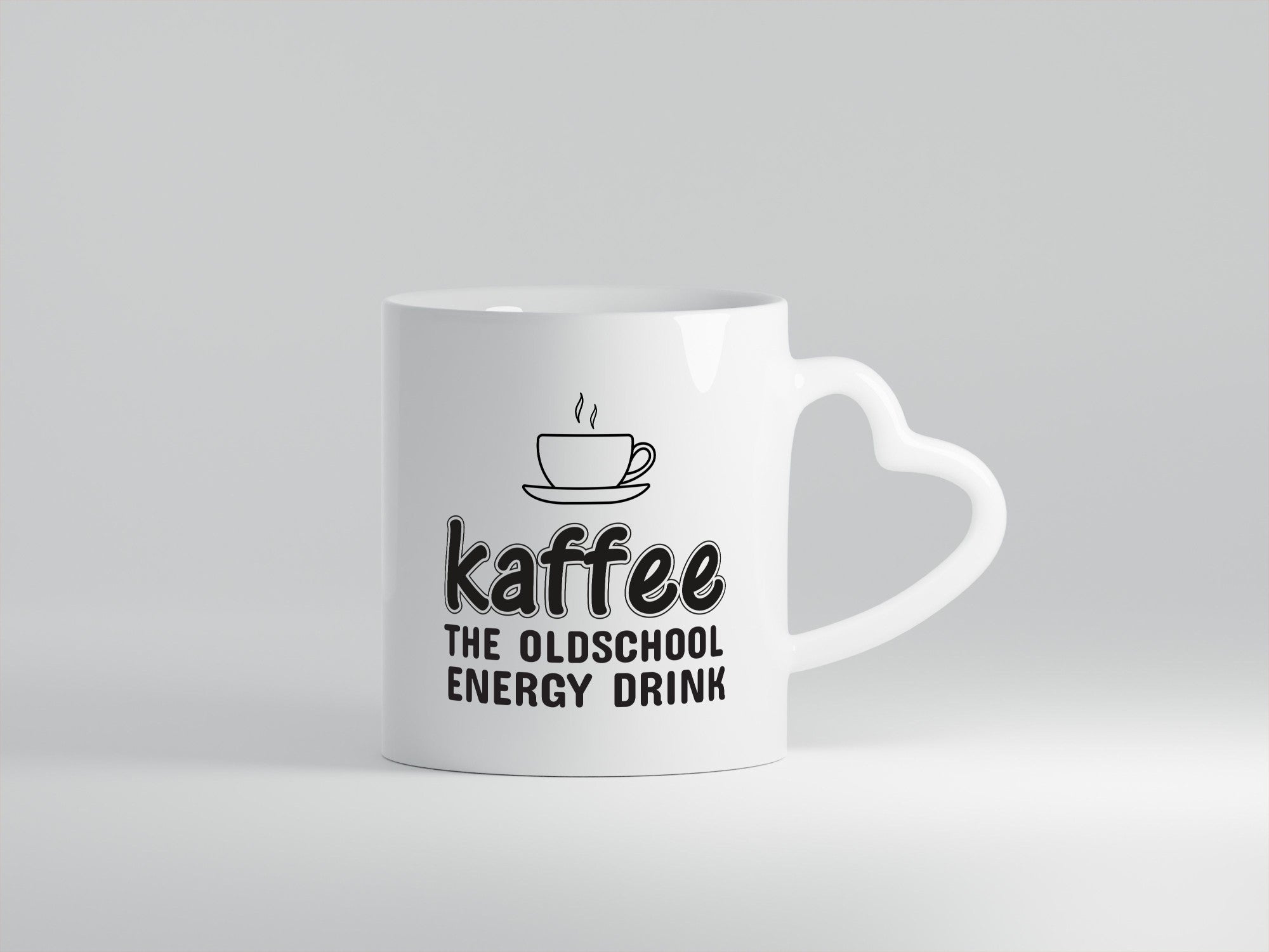 Oldschool Kaffee | Kaffeetrinker Tasse Statement lustiger Spruch Geschenk Humor