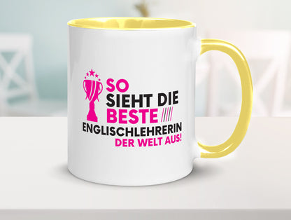Die Weltbeste Englischlehrerin | Englisch Lehrerin Geschenk Humor Geschenkidee