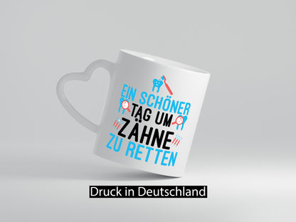 Zähne retten | Zahnarzt Praxis lustiger Spruch Kollege Geschenkidee Arbeit