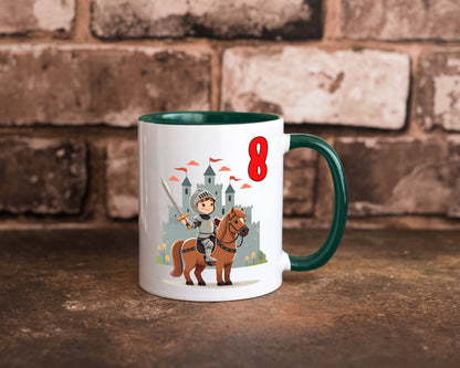 8. Geburtstag | 8 Jahre Ritter Junge Schloss Geschenk Geschenkidee lustiger