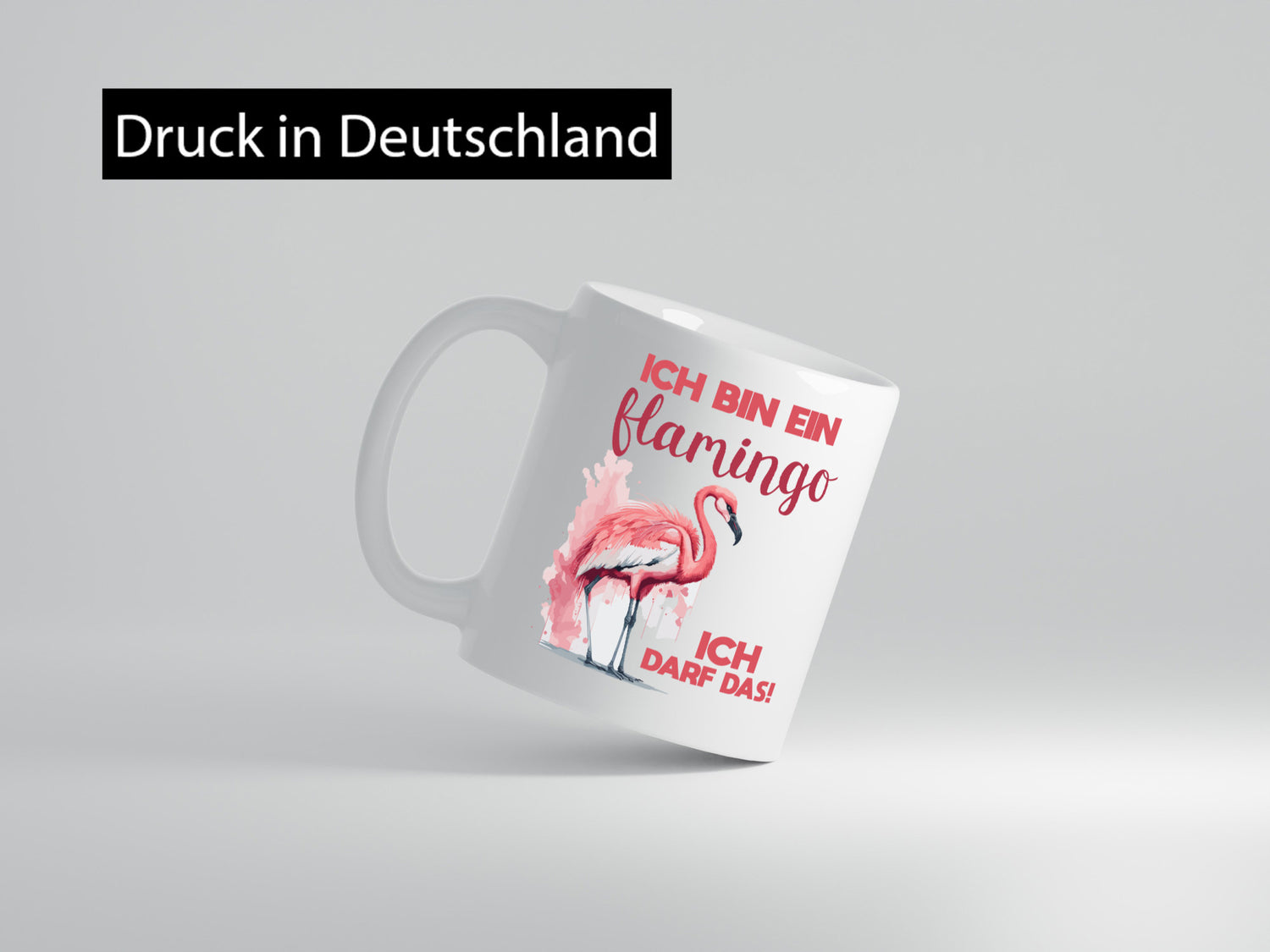 Ich bin ein Flamingo darf das | alles Geschenk Humor Geschenkidee lustiger