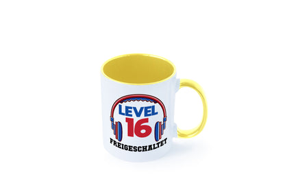 Level 16 Freigeschaltet | 16. geburtstag Gamer lustig Geschenkidee Geschenk