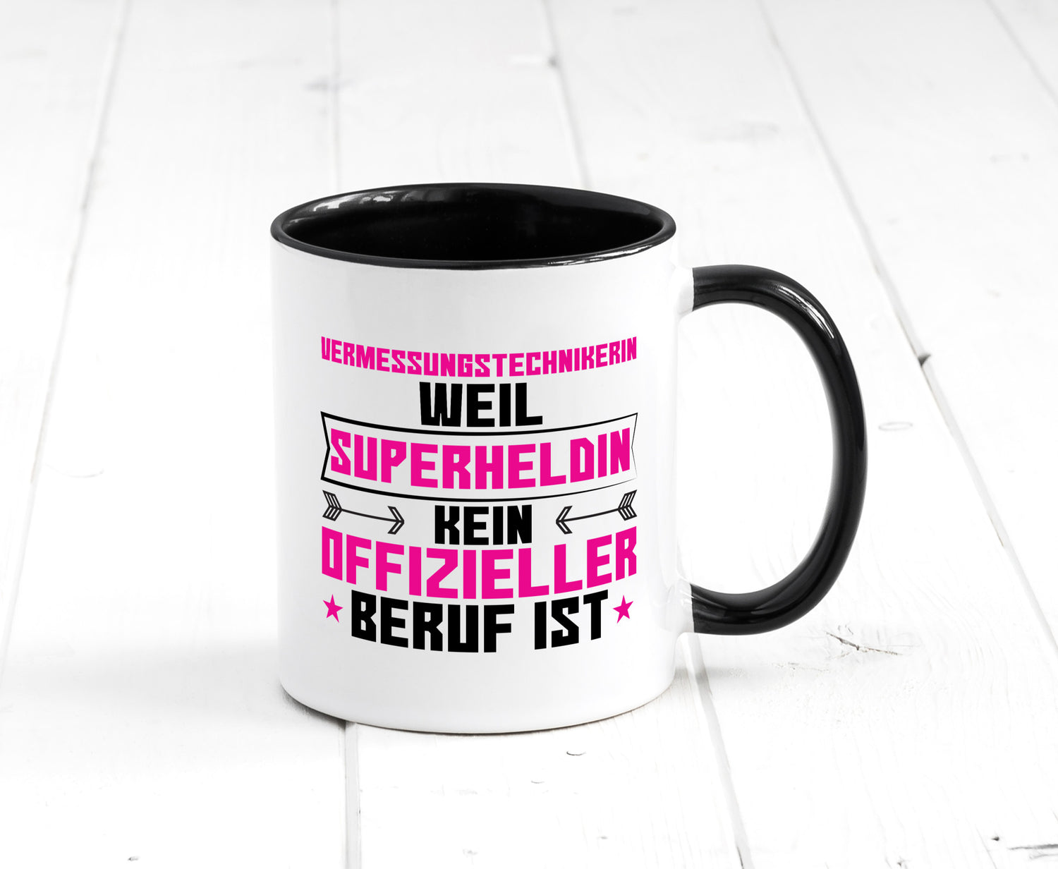 Superheldin Vermessungstechnikerin | Techniker Humor Geschenkidee Tasse