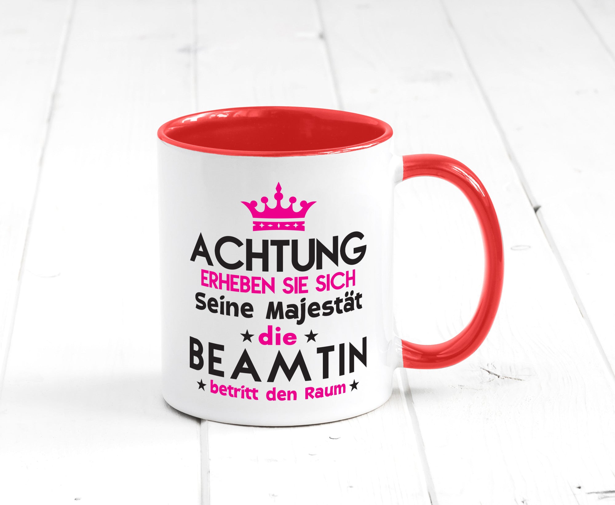 Seine Majestät Beamtin | Verbeamtung öffentlicher Dienst Geschenkidee Humor