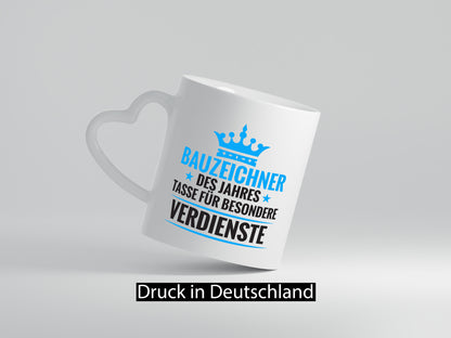 Besonderer Verdienst: Bauzeichner | Zeichner lustiger Spruch Geschenk Humor
