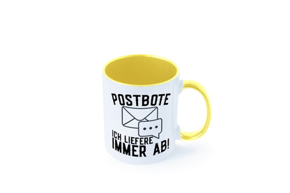 Ich liefere immer ab | Postbote Brief Zusteller Kurier Geschenk Humor