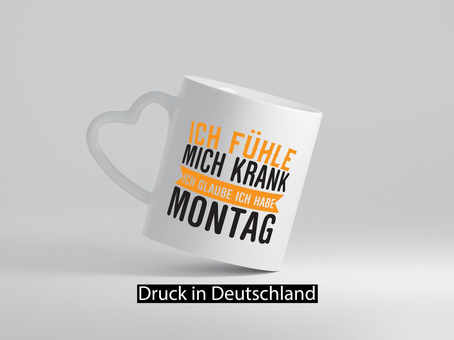 Ich fühle mich krank | Montag Kollege Kollegin Humor Arbeit Kollegen Büro