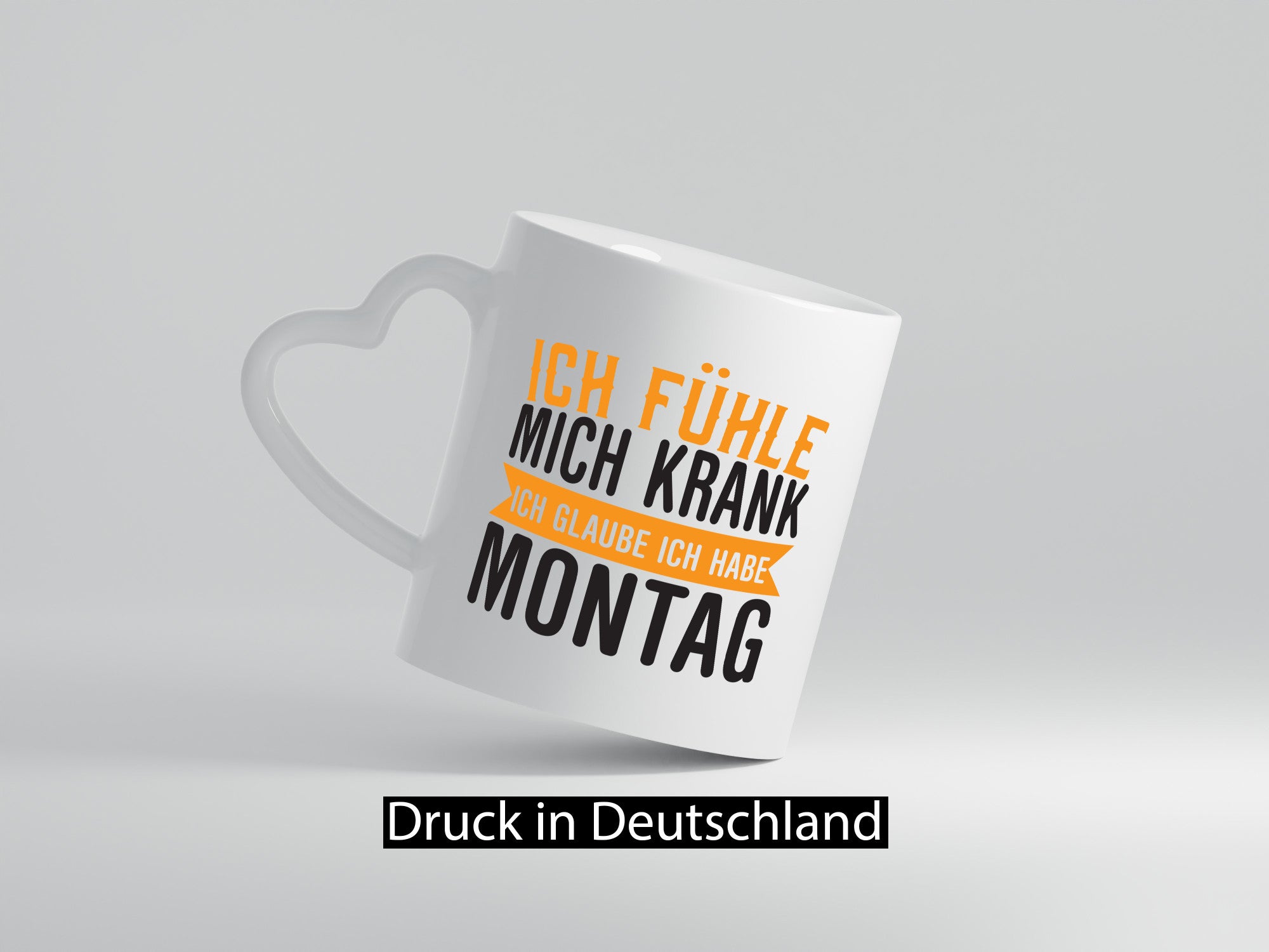 Ich fühle mich krank | Montag Kollege Kollegin Humor Arbeit Kollegen Büro