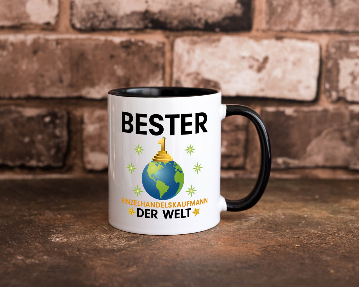Welt Bester Einzelhandelskaufmann | Einzelhandel Humor Geschenkidee Tasse