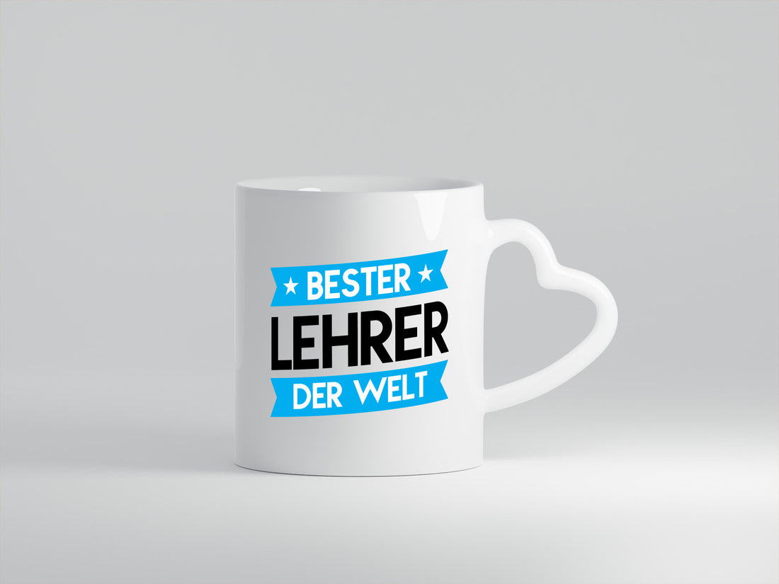Bester Lehrer | Schule Beruf Schüler Geschenkidee Arbeit Kollegen Büro Humor Tasse