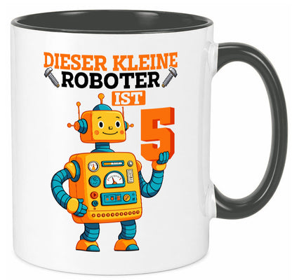 5. Geburtstag | 5 Jahre Roboter Junge lustiger Spruch Geschenk Geschenkidee