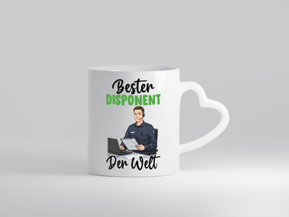 Bester Disponent | Zuteiler v2 lustig Humor Geschenkidee Geschenk Tasse
