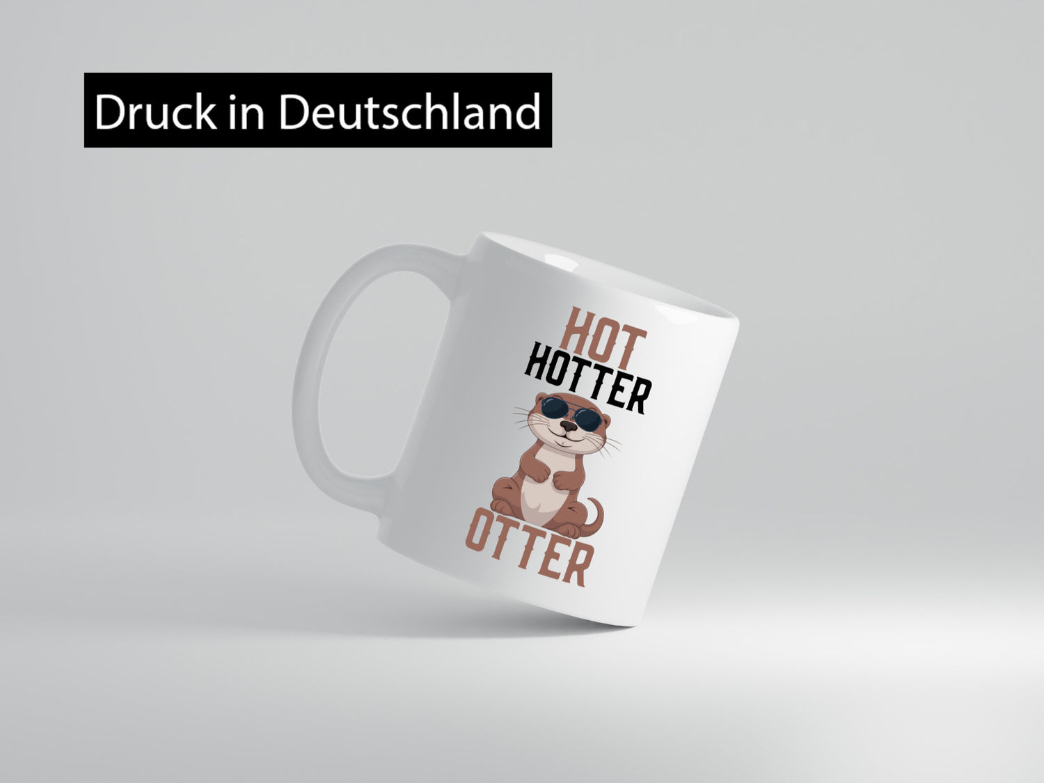 Lustiger Otter | Hot Wortwitz Sonnenbrille Tiercomic lustig Tierliebhaber Humor