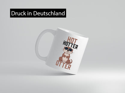 Lustiger Otter | Hot Wortwitz Sonnenbrille Tiercomic lustig Tierliebhaber Humor