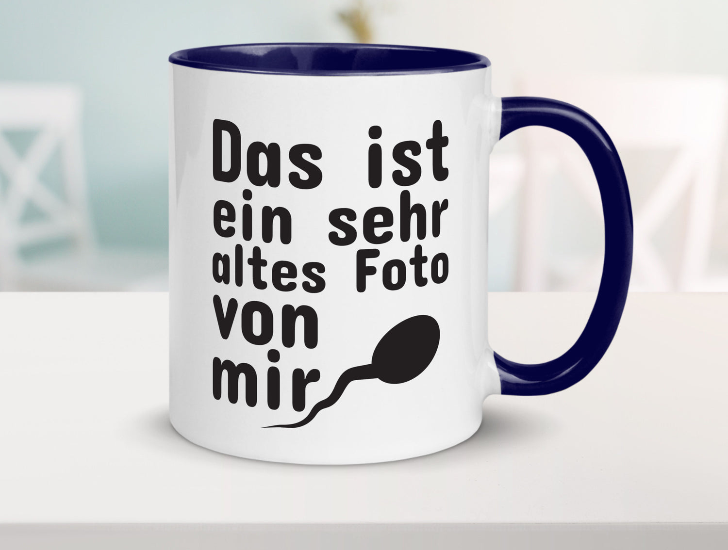 Sehr altes Foto von mir | lustige Tasse Männer Humor Geschenk Geschenkidee