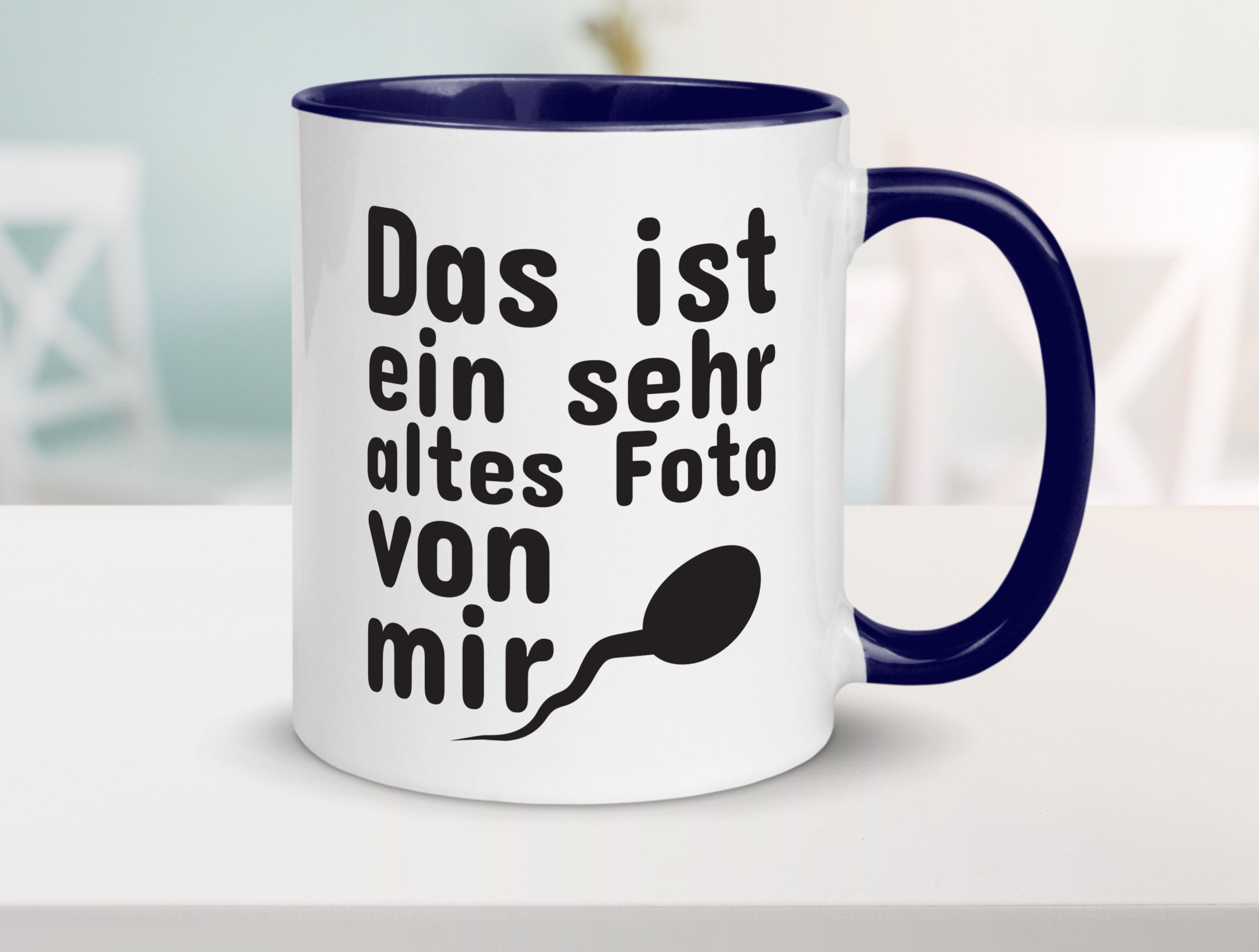 Sehr altes Foto von mir | lustige Tasse Männer Humor Geschenk Geschenkidee