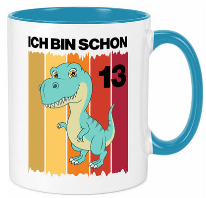 13. Geburtstag | 13 Jahre Dinosaurier Geschenk Geschenkidee lustiger Spruch