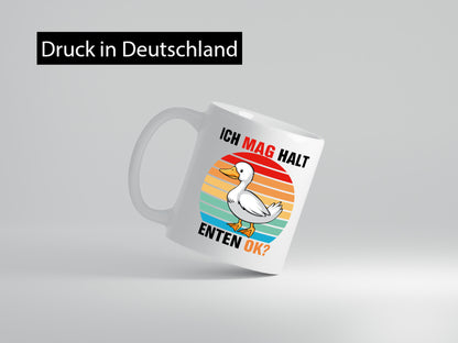 I just like ducks, okay? | Duck Breeder Humor Gift Idea Mug
