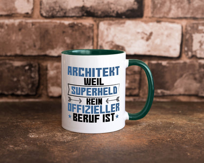 Superheld Architekt | Architektur Büro Geschenk Arbeit Kollegen lustiger Spruch