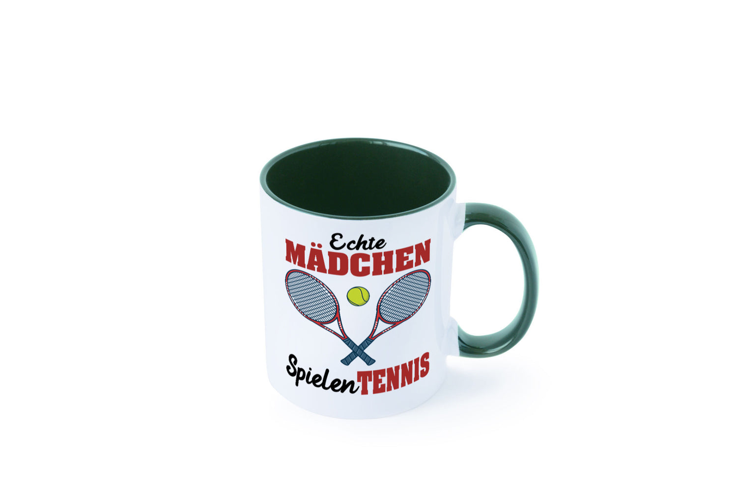 Echte Mädchen Spielen Tennis | Sport Geschenkidee Humor Tasse