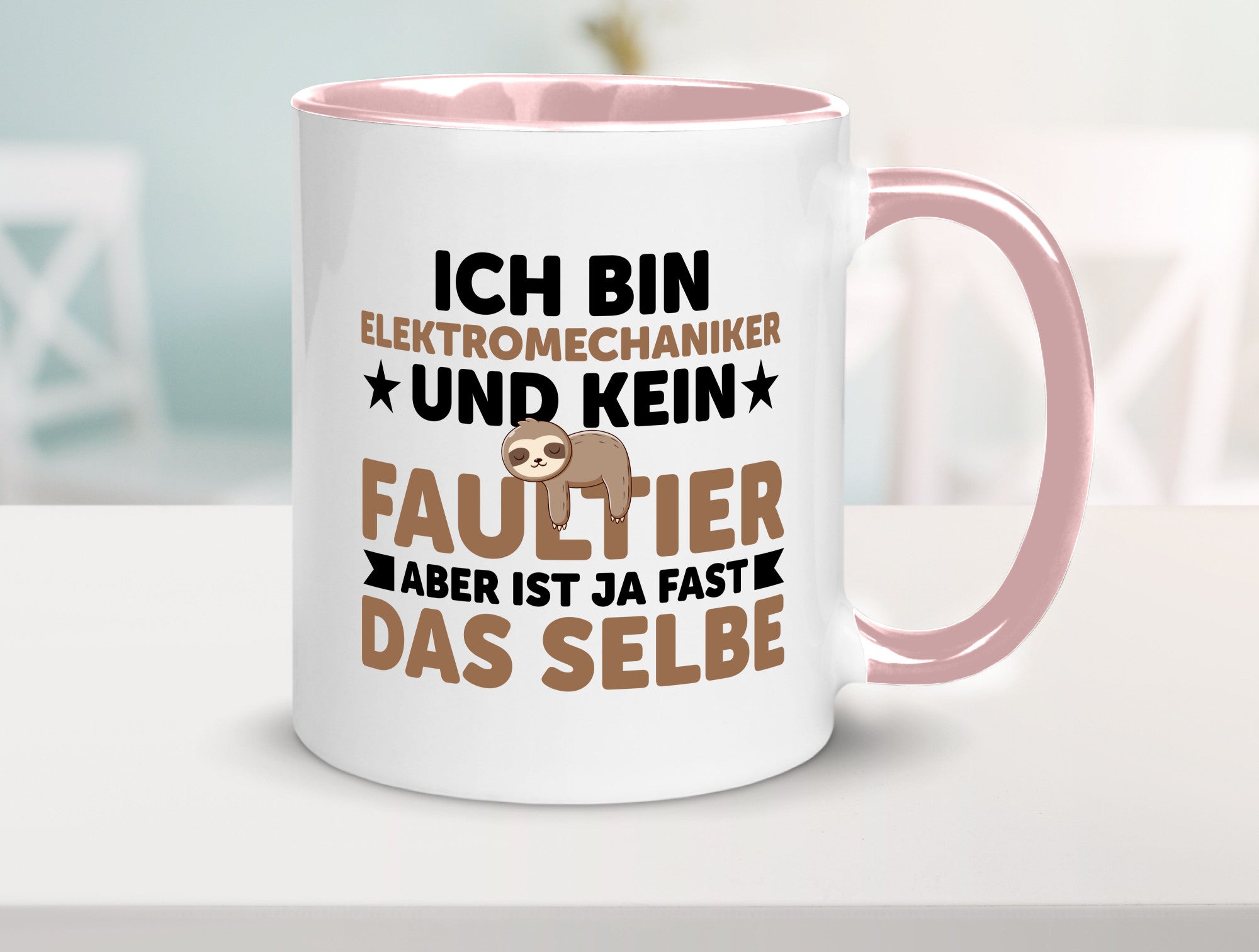 Ich bin kein Faultier: Elektromechaniker | Mechaniker Geschenkidee
