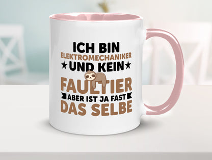 Ich bin kein Faultier: Elektromechaniker | Mechaniker Geschenkidee