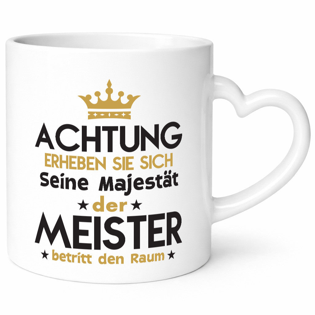 Seine Majestät Meister | Meisterbrief lustiger Spruch Geschenk Humor