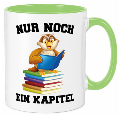 Nur noch ein Kapitel lustig Humor Geschenkidee Geschenk Tasse