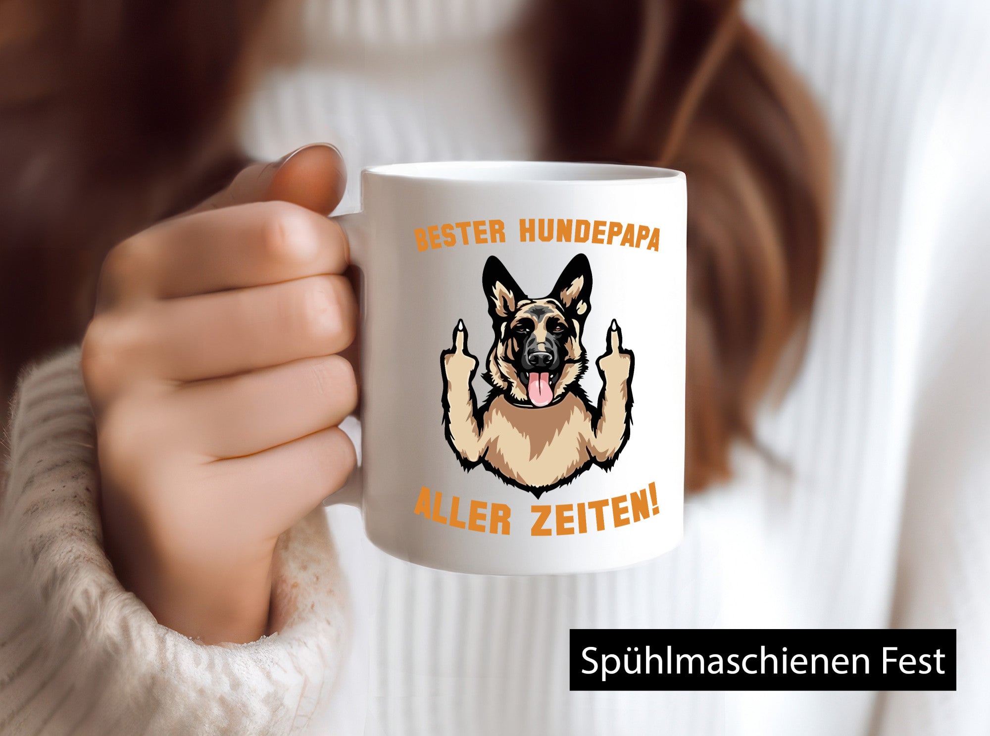 Bester Hundepapa | Hundebesitzer witziger Spruch Geschenk Tierliebhaber Humor