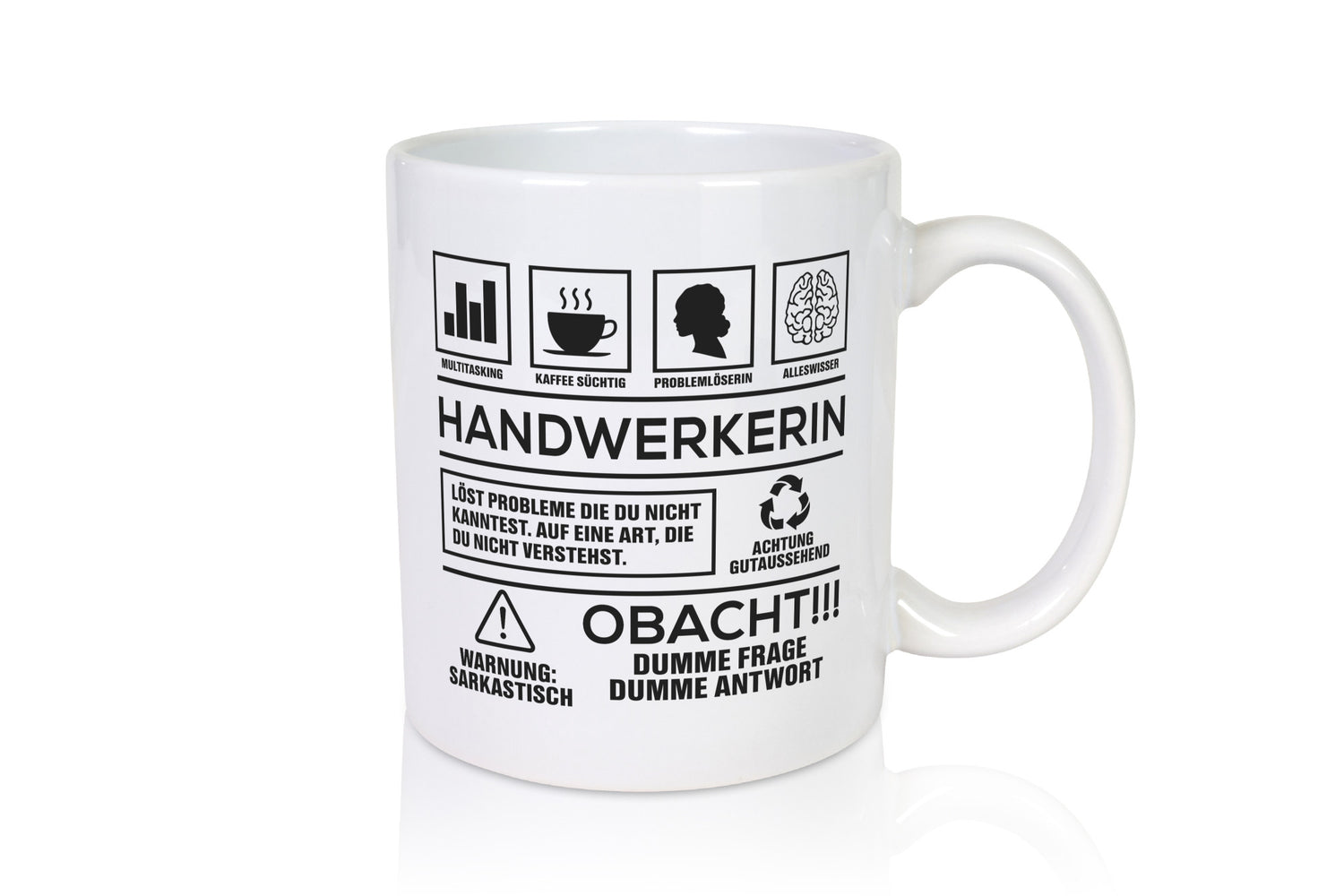 Attention Problems Craftswoman | Craftswomen Gift Humor Gift Idea