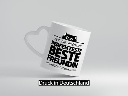 Für die Beste Freundin im ganzen Universum Geschenkidee Humor Tasse