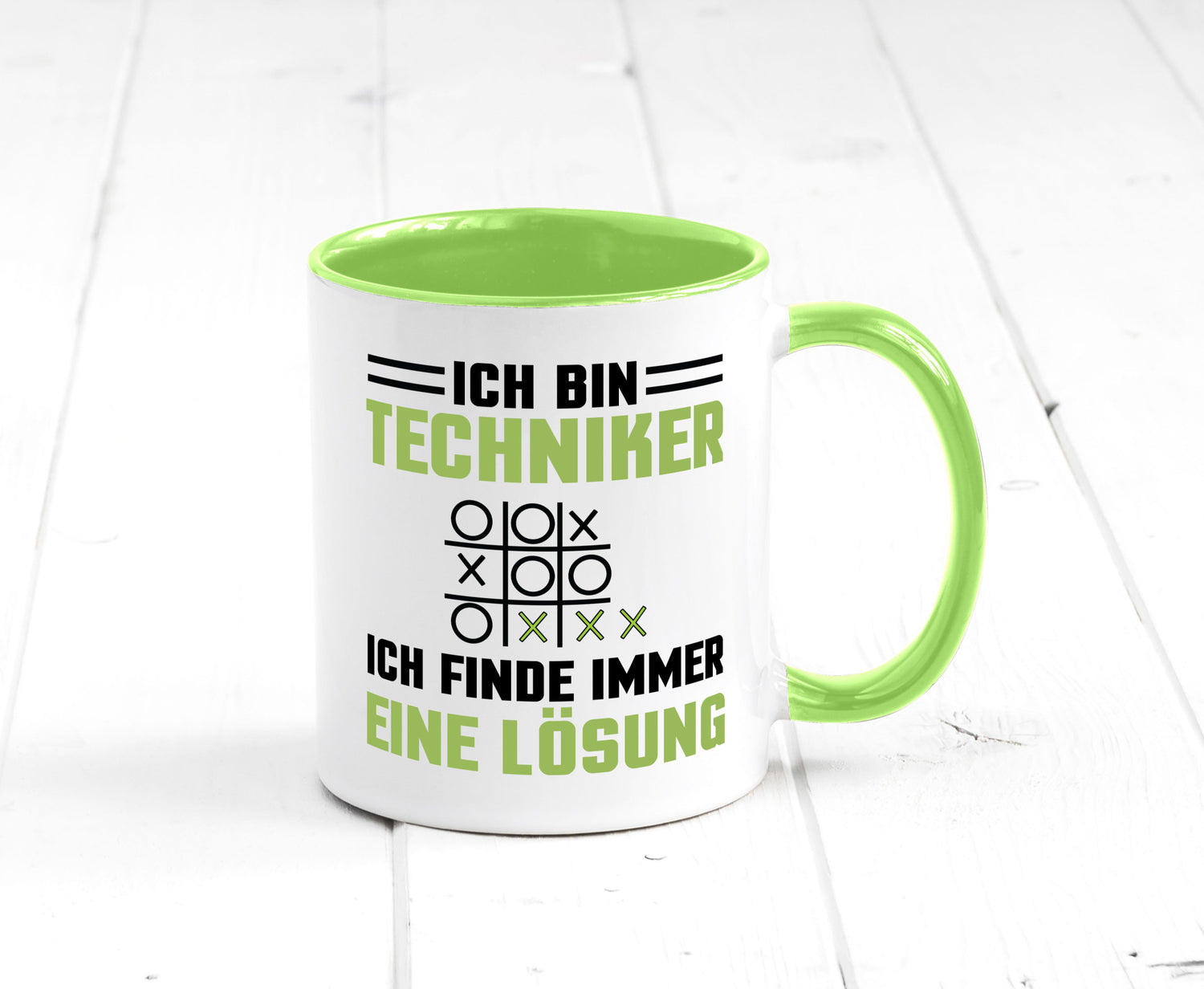 Ich bin Techniker finde immer eine Lösung | lustiger Spruch Geschenk Humor