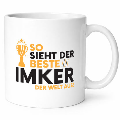 Der Weltbeste Imker | Imkerei lustiger Spruch Geschenk Humor Geschenkidee Tasse
