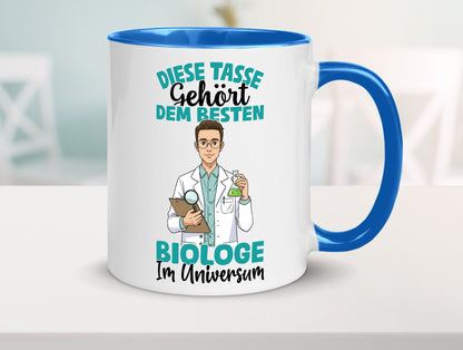 Im Universum: Biologe | Biologie Naturforscher Humor Geschenkidee Tasse