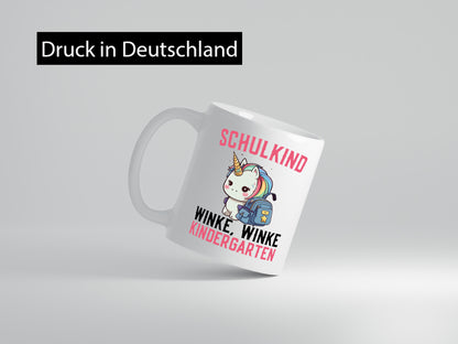 Schulkind | Einschulung Einhorn Grundschule lustiger Spruch Geschenk Humor