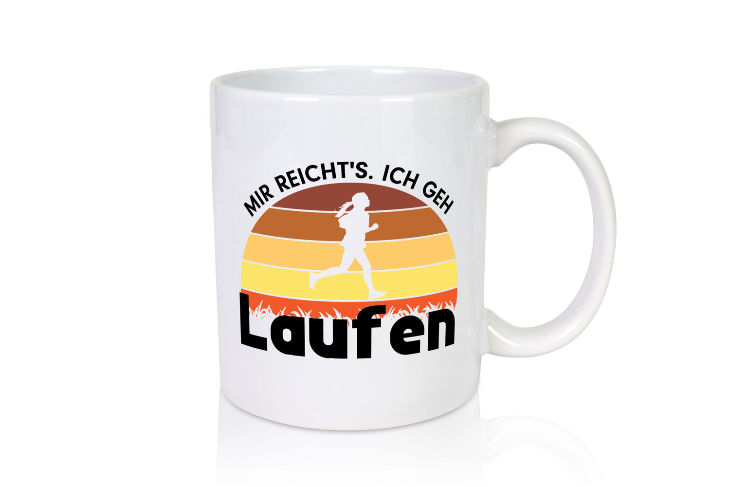 Mir reichts ich geh Laufen | Sport Joggen Humor Geschenkidee Tasse