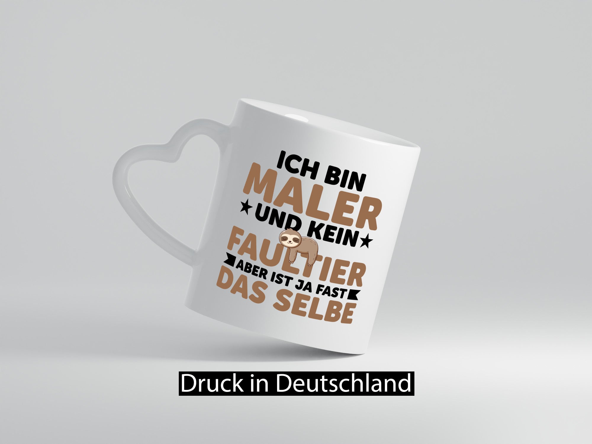 Ich bin kein Faultier: Maler | Malerei v2 lustiger Spruch Geschenk