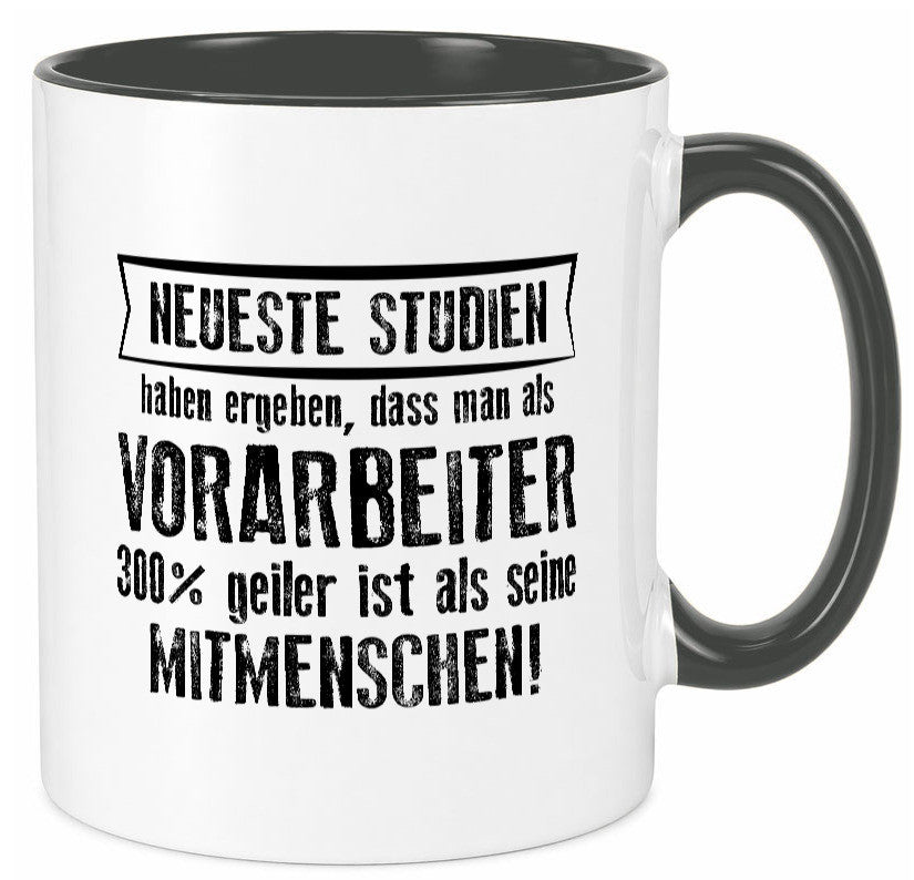 Neuste Studien: Vorarbeiter | Kollege Teamleiter lustig Arbeit Kollegen Büro