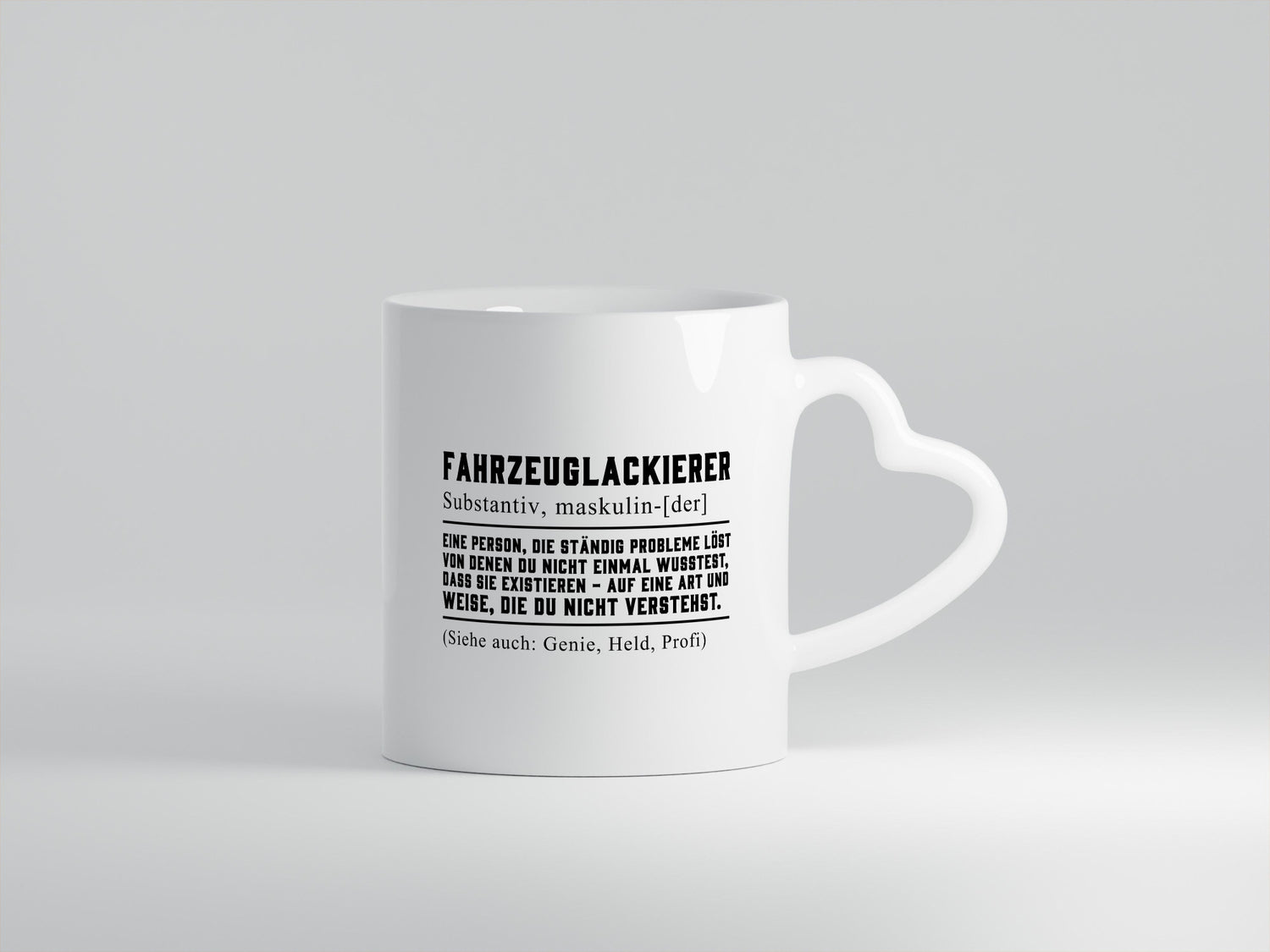 Fahrzeuglackierer | Definition Lackierer Autolackierer Humor Geschenkidee Tasse